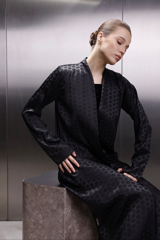 The Polka Abaya